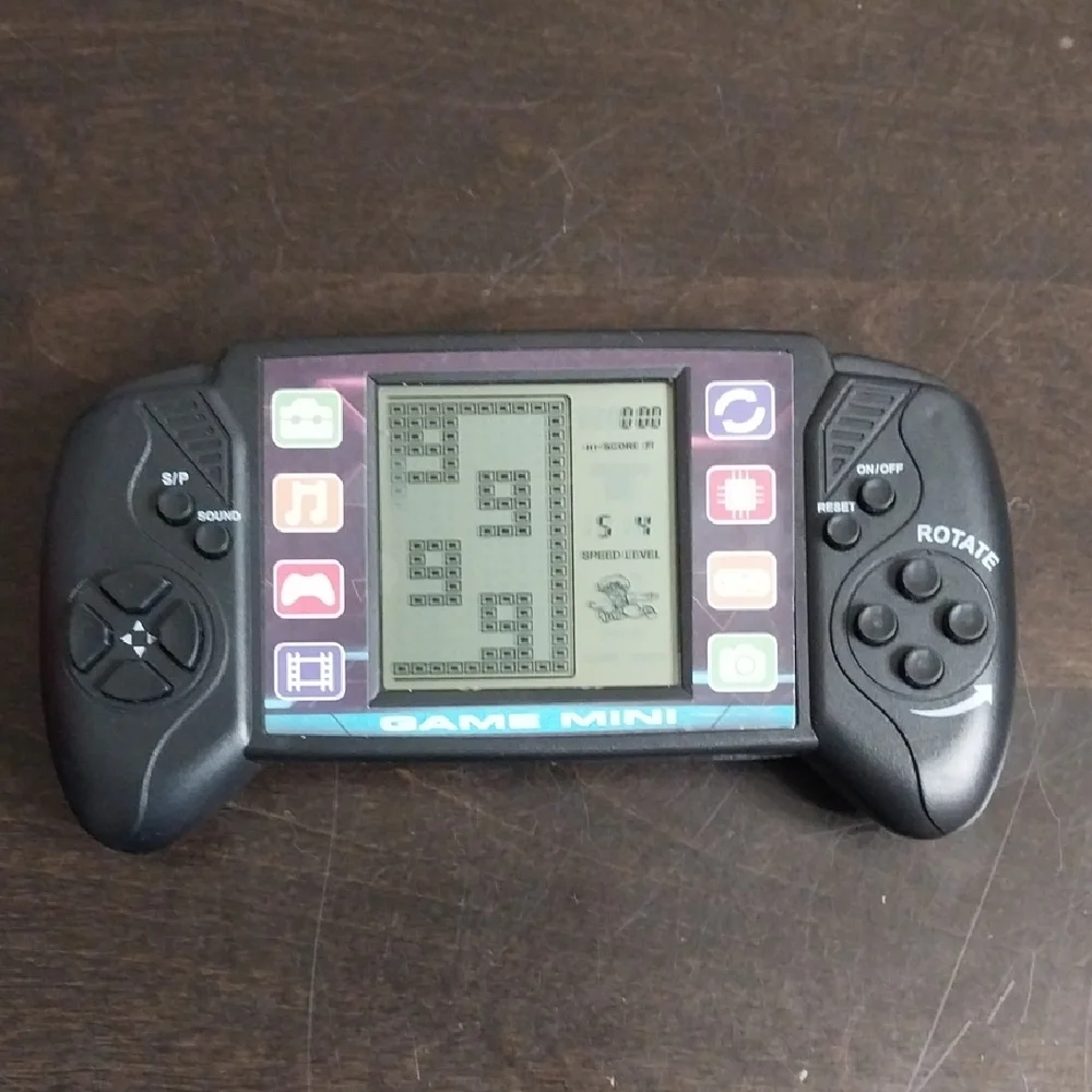 Handheld Game Mini Portable Console - Black